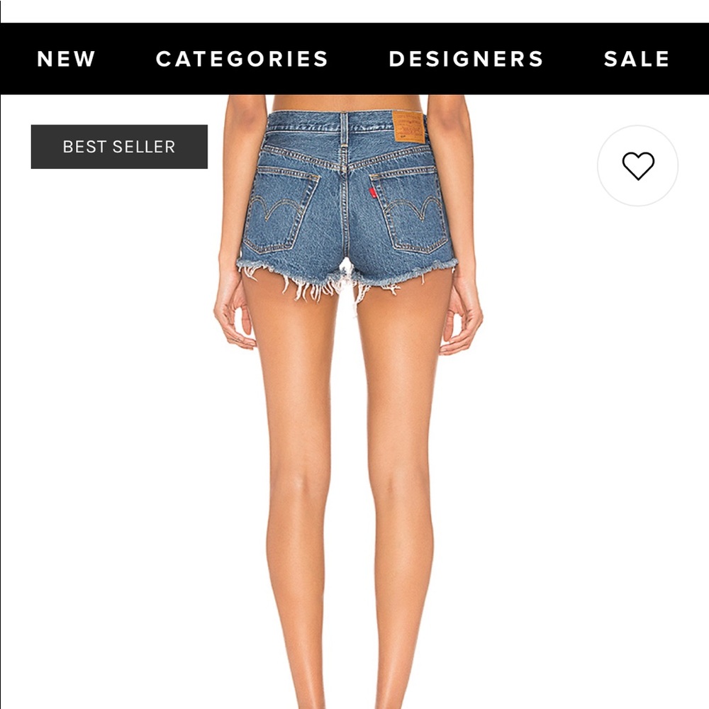 Levi’s 501 jean shorts - Picture 3 of 8